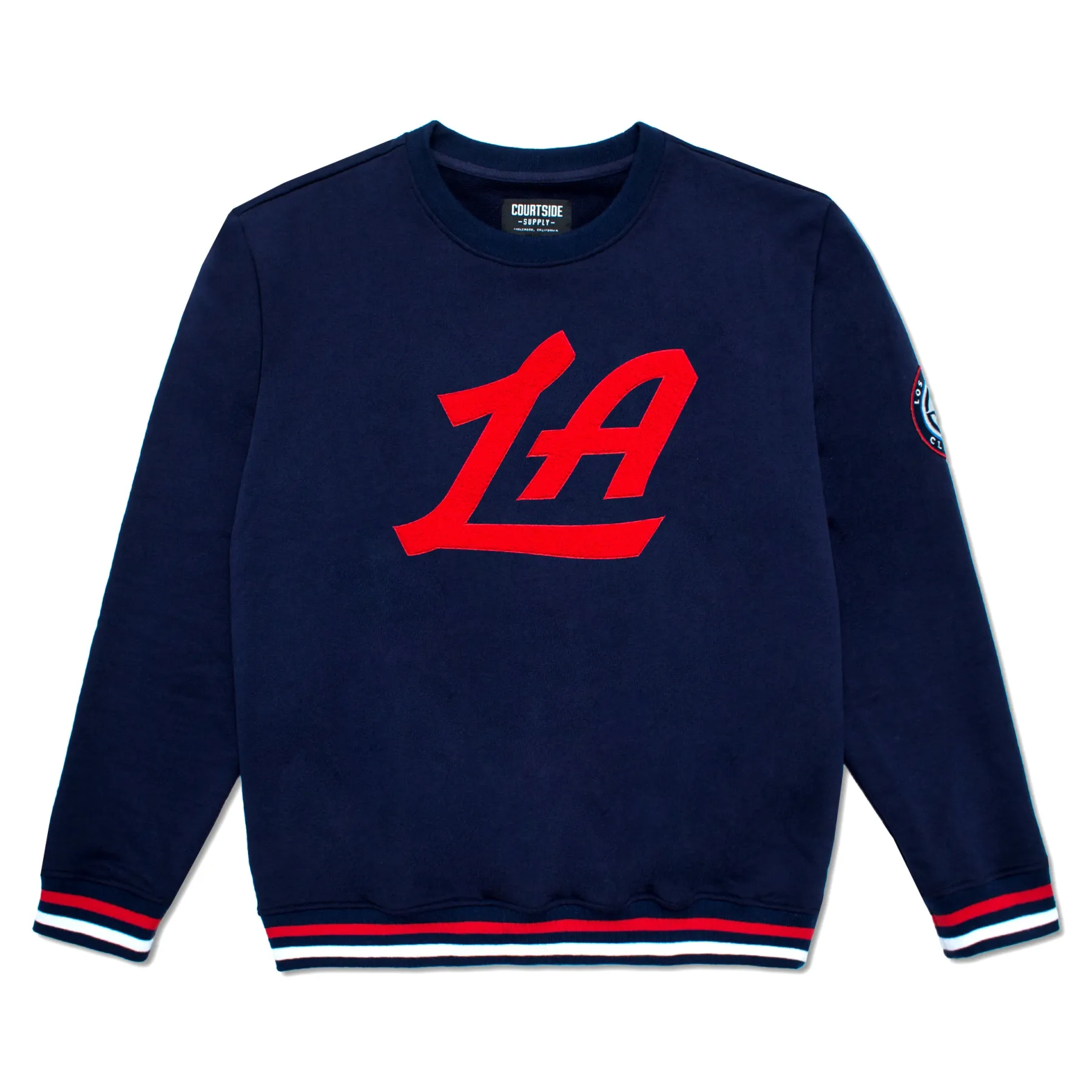 Courtside Supply Chenille LA Crewneck* Outerwear