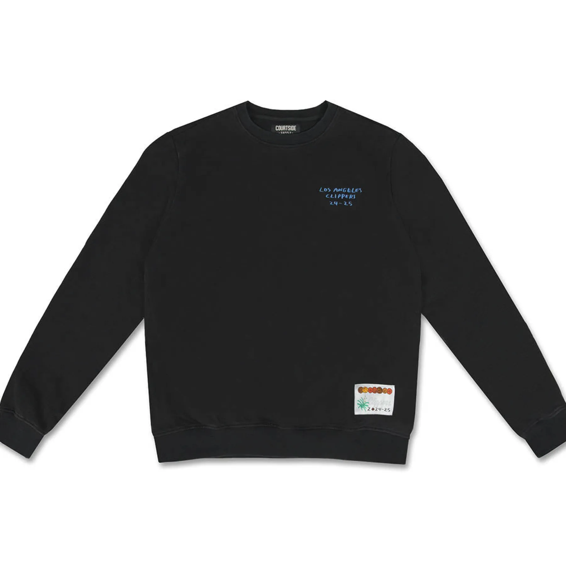 Courtside Supply City Edition Floral Clippers Crewneck* City Edition | Outerwear