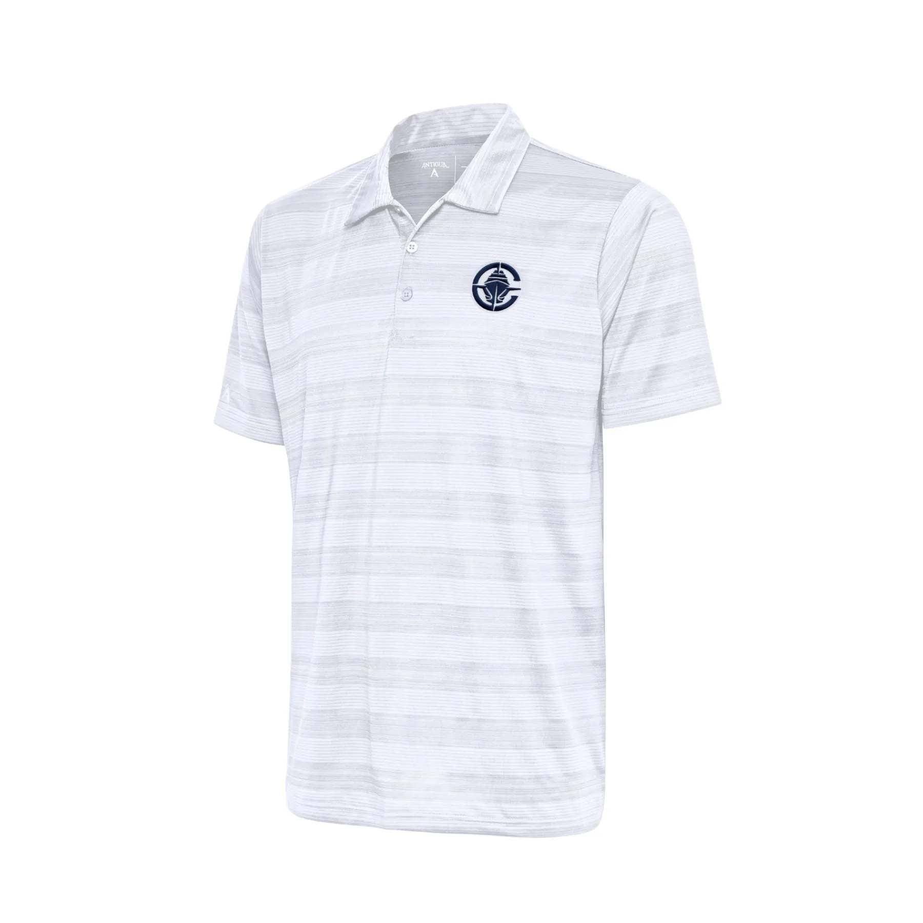 Antigua Clippers Tonal Stripe Short Sleeve Polo* Tops