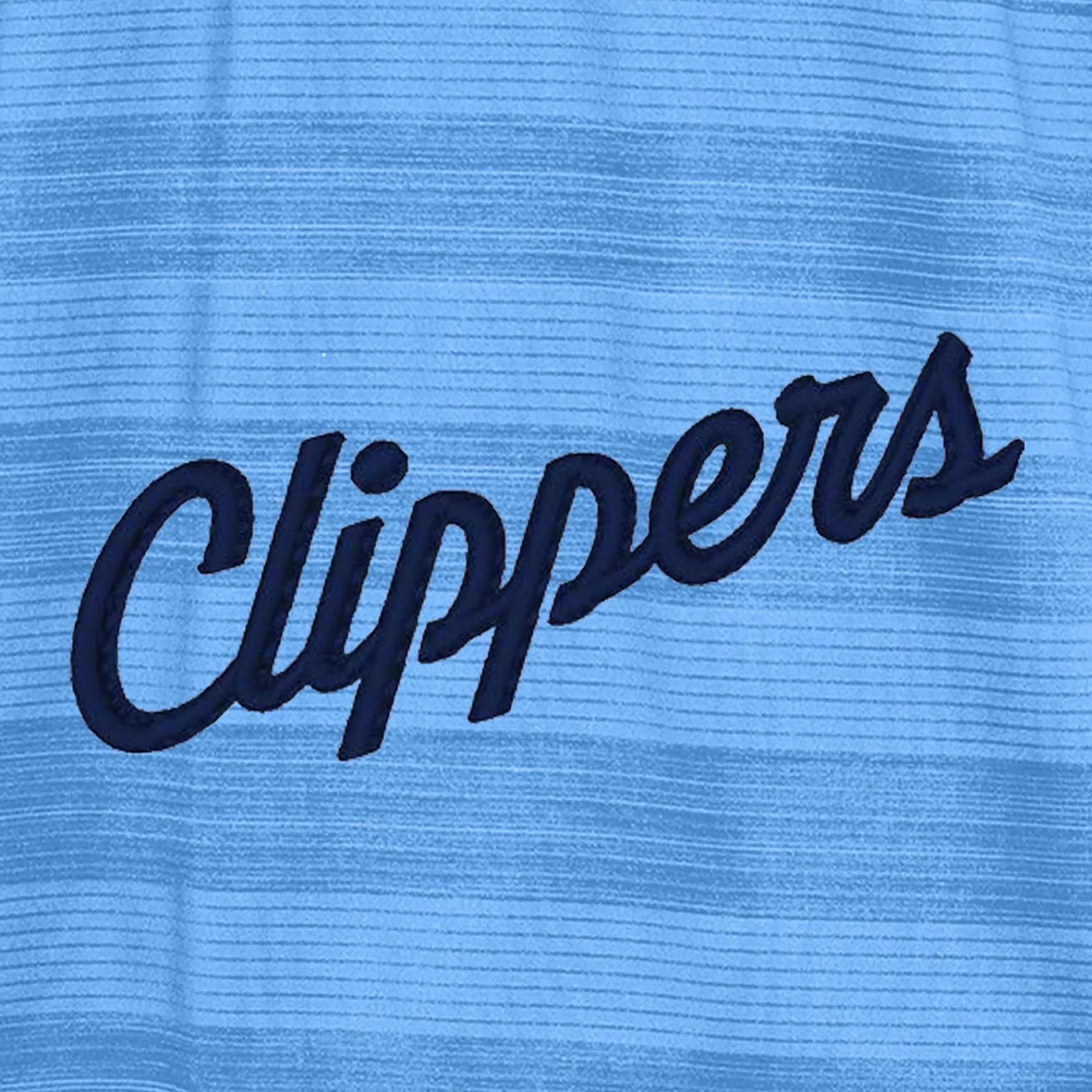 Antigua Clippers Pacific Blue Tonal Stripe Short Sleeve Polo* Tops