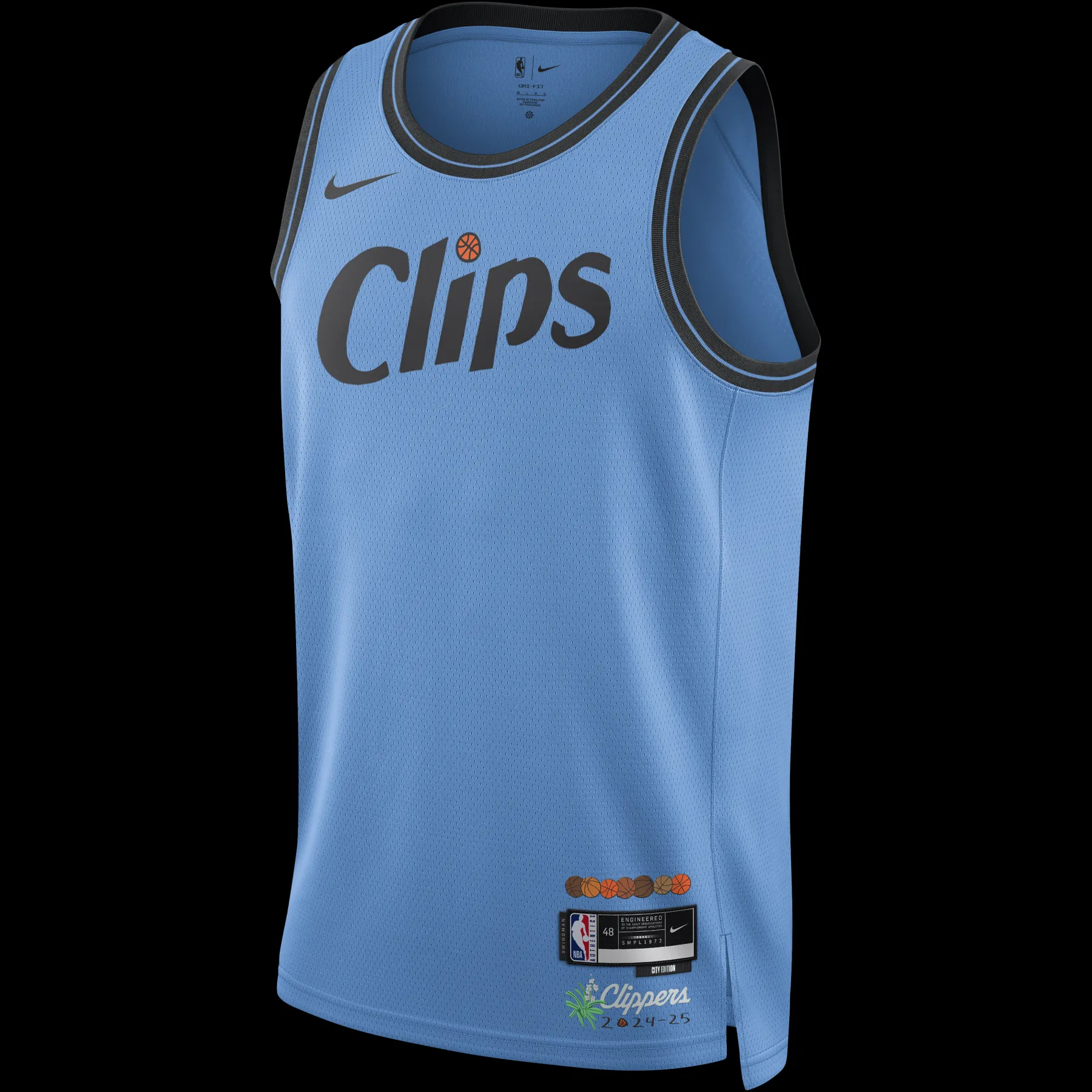 Nike Custom '24-'25 LA Clippers City Edition Swingman Jersey* City Edition