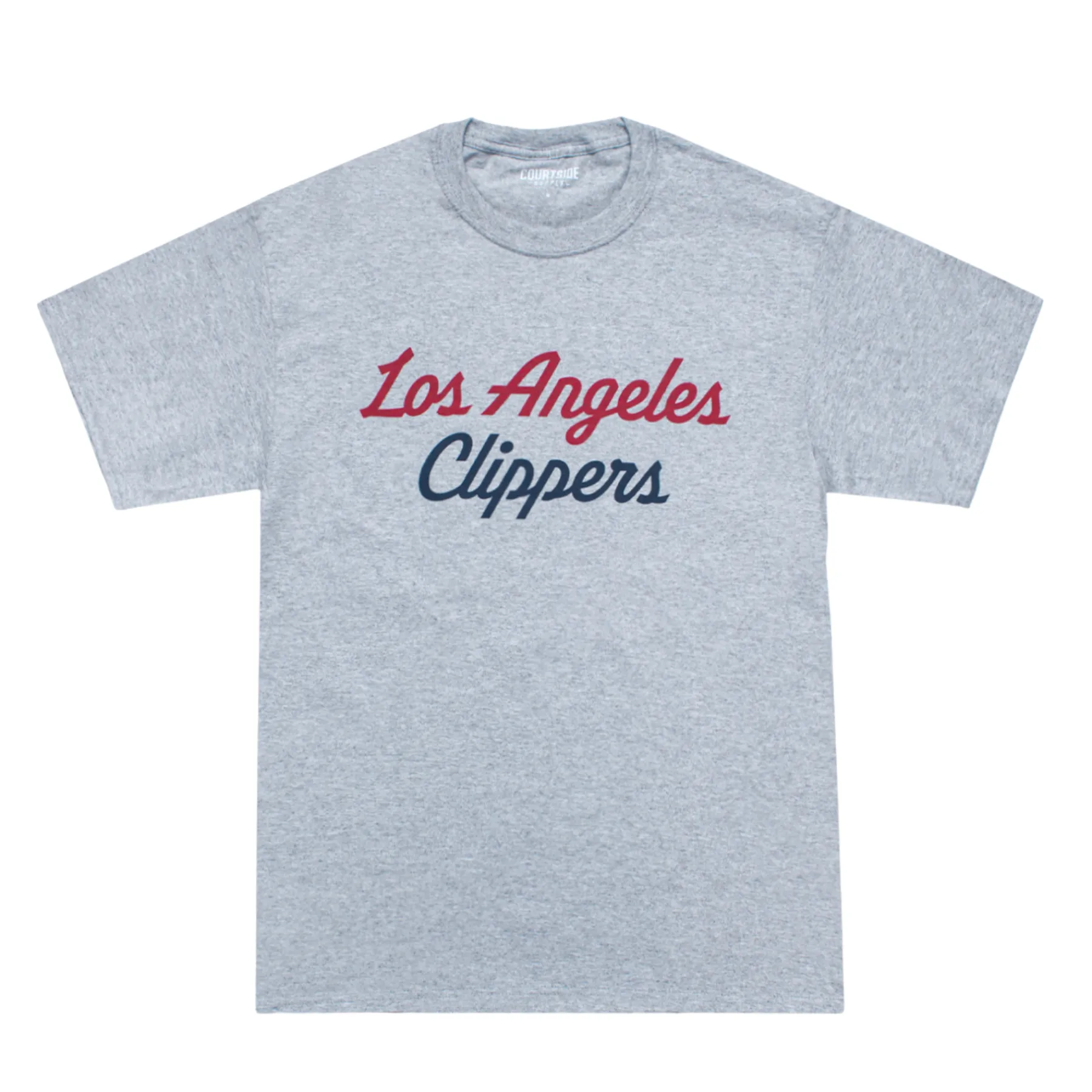 Courtside Supply Heather Gray Los Angeles Clippers T-Shirt* Tops