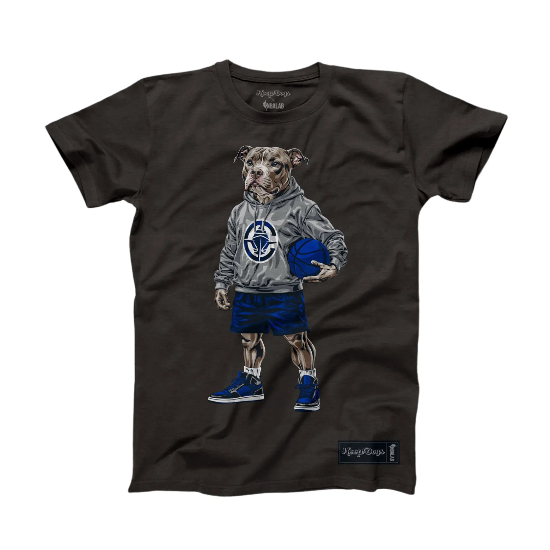 NBALAB Hoop Dogs Pitbull Short Sleeve T-Shirt* Tops