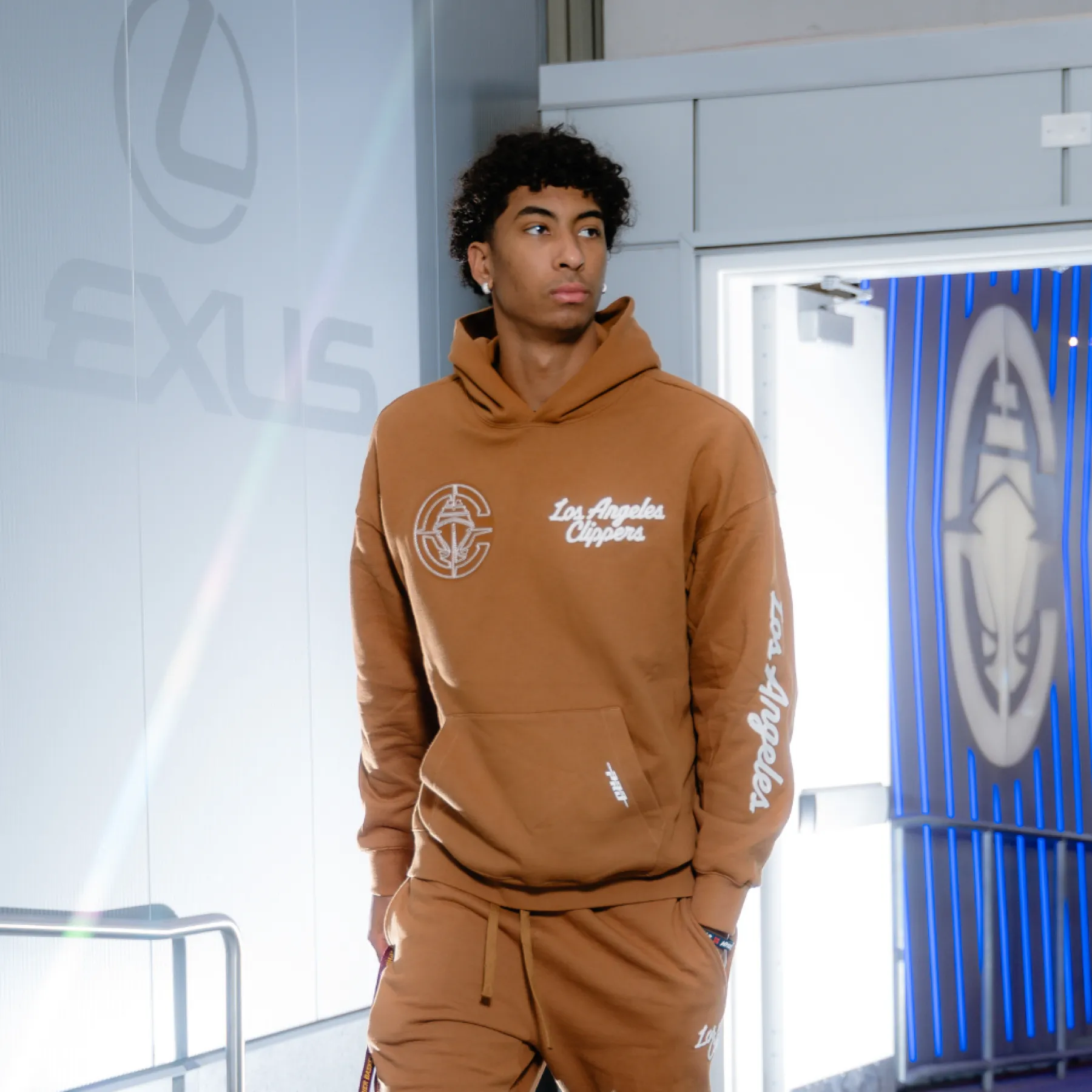 Pro Standard LA Clippers Paint the City Pullover Hoodie* Outerwear
