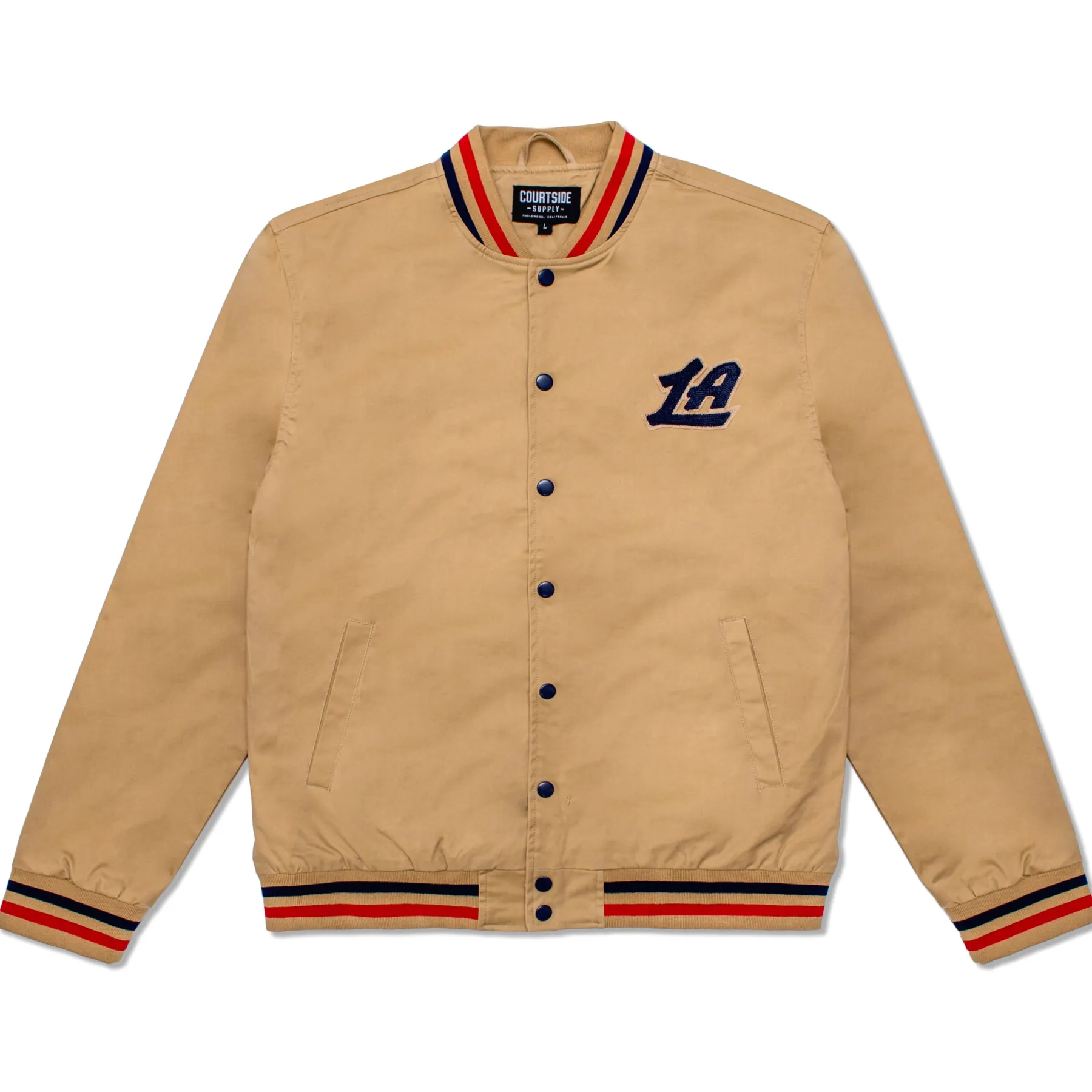 Courtside Supply LA Twill Bomber Jacket* Outerwear