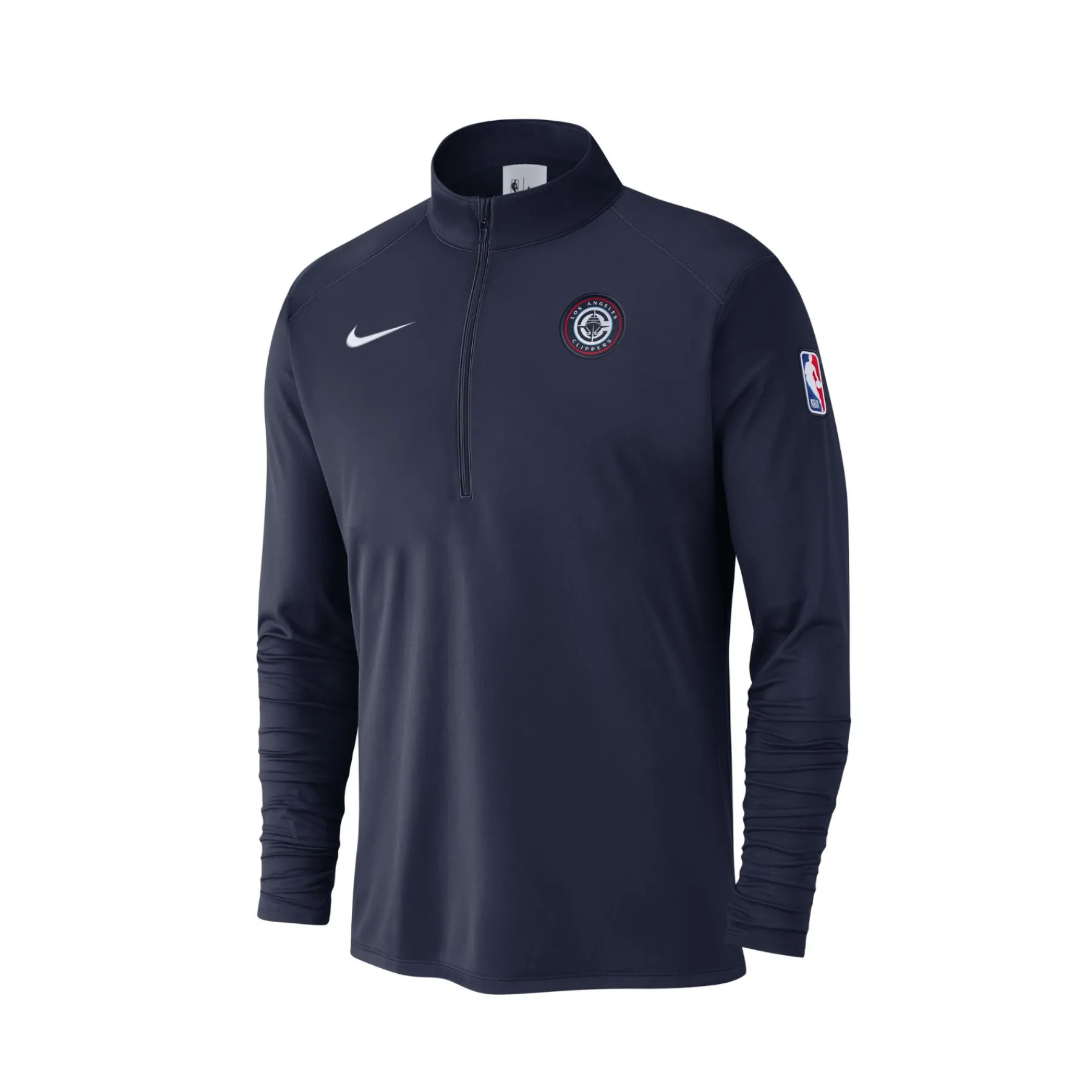 Nike Navy Global Logo Half Zip Dri-Fit Long Sleeve Top* Tops