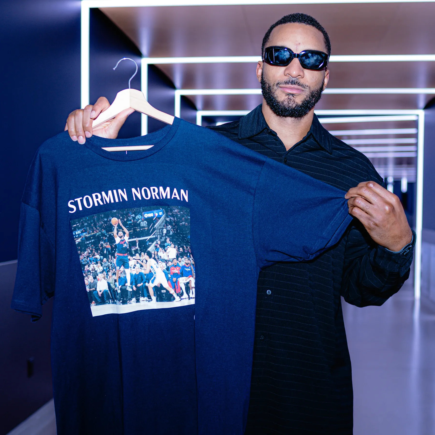 Courtside Supply Norman Powell Short Sleeve T-Shirt*Women Tops | Tops