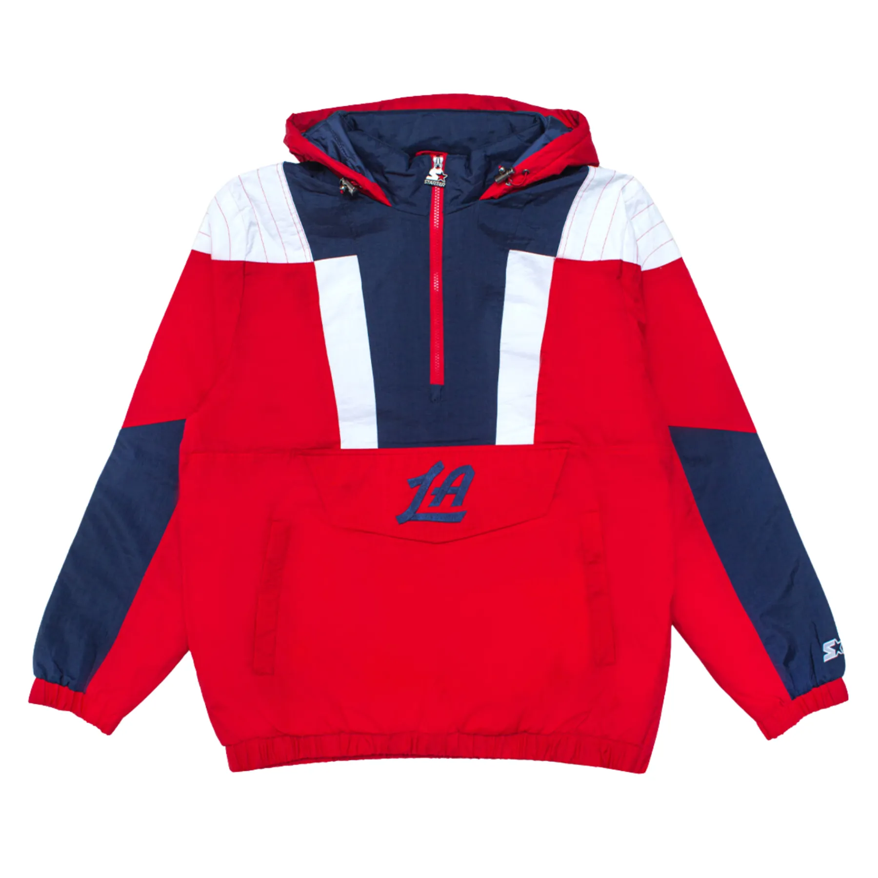 STARTER Clippers Half Zip Pullover Jacket* Outerwear