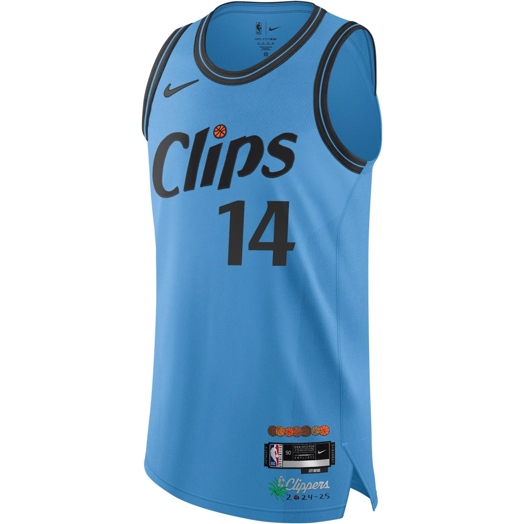 Nike Terance Mann '24-'25 City Edition Authentic Jersey* City Edition