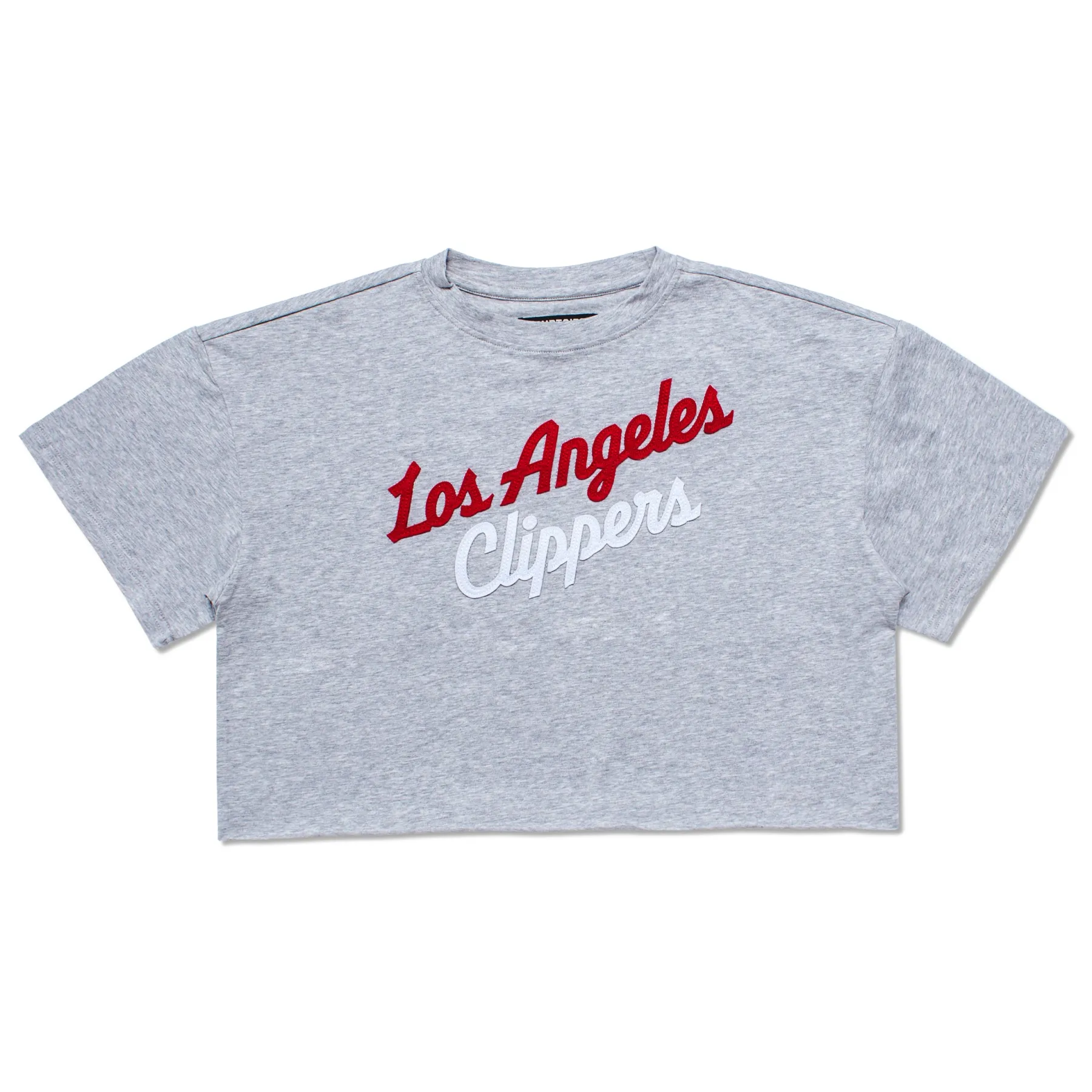 Courtside Supply Women’s Cropped Felt Applique Tee*Women Tops