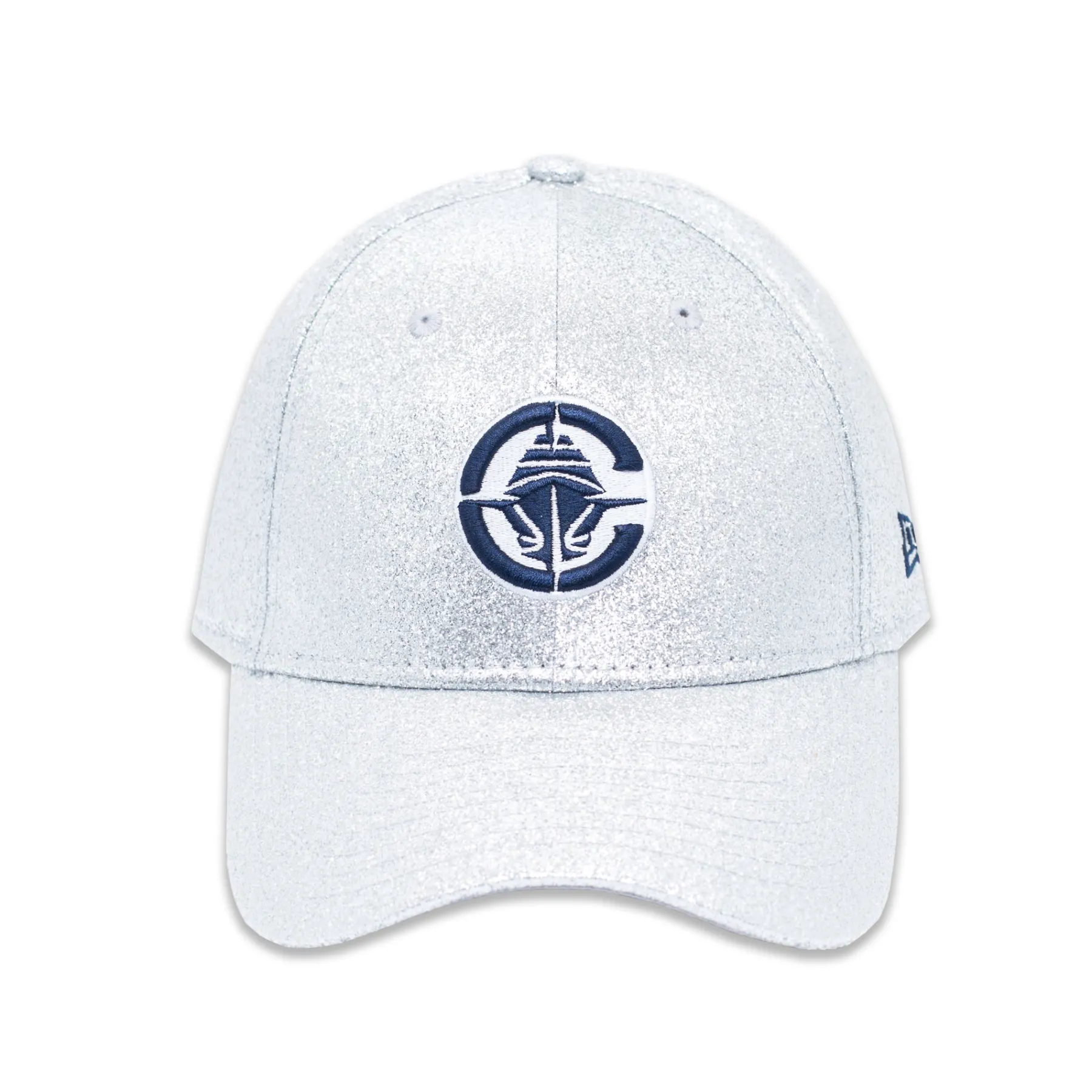 New Era Women's Silver Glitter Adjustable Hat*Women Accessories